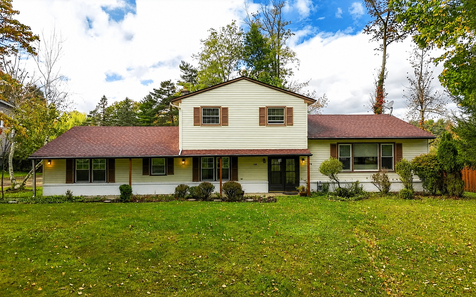 Exterior before